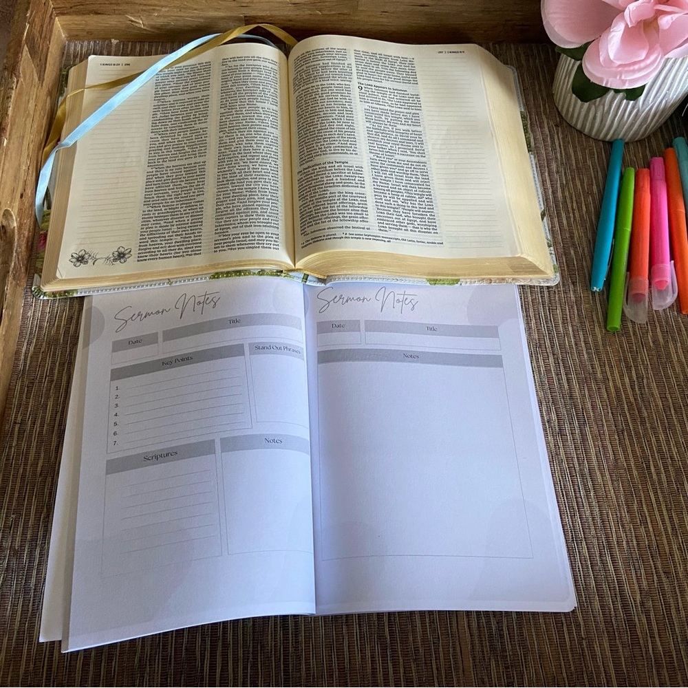 Sermon Notes Journal - Picture 2 of 5